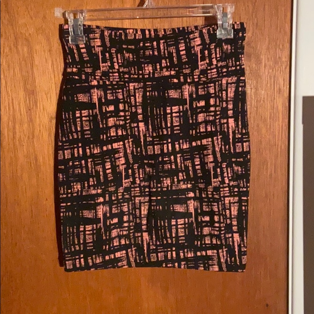 High waisted skirt